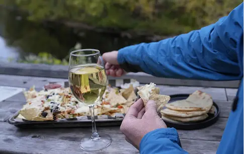 wine and cheese